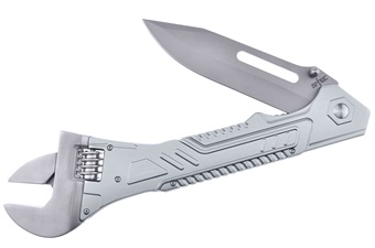 Closeout Giant Silver Wrench Knife(1p