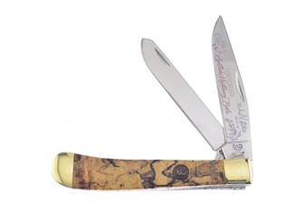 Show Sample Spalted Hackberry Trapper (1p)