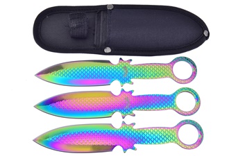 Rainbow Titanium 3pc Thrower Set (1)