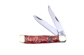 Whiskey River Resin Crowing Rooster Trapper