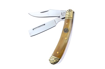 Show Sample Ox Horn Our Choice Stainless Steel Razor