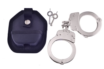 Closeout Silver Handcuffs (1pc)