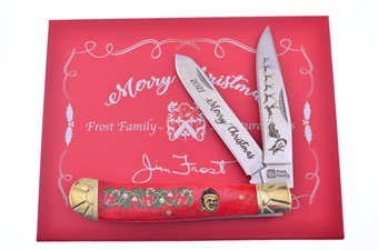 Show Sample Red Frost Christmas Trapper(1pc)
