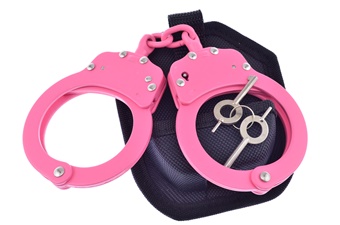 Closeout Pink Tactical Handcuffs(1p