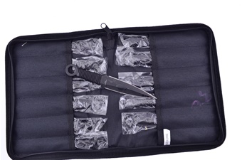 12pc Black Throwing Dart Set (1)