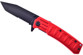 Show Sample Red Aluminum Tanto Tactical (1pc)