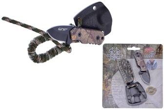 Show Sample Realtree Neck Knife - Pkg Open (1