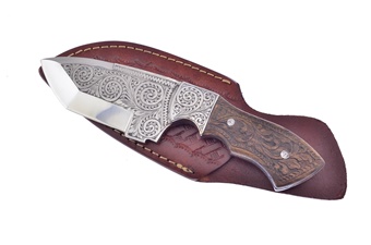 Closeout Custom Tooled Bowie (1pc)