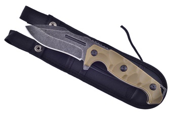 Show Sample Tan Abs Fixed Blade (1pc)