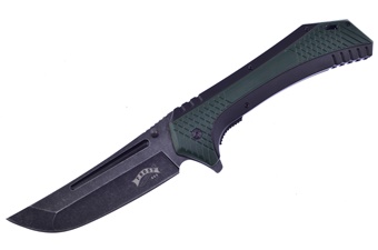 Show Sample Green Black Aluminum Assisted Open Tactical