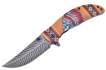 Yellow Aluminum Skull Assisted Tactical