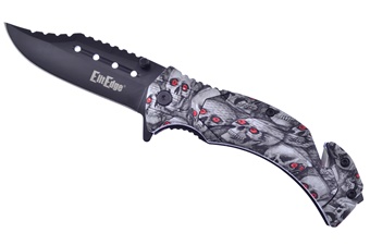 Abs Skull Camo Elite Assisted Open