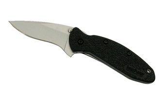Black Kershaw Stainless Steel Scallion