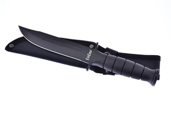 Black Rubber Elite Edge Black Stainless Steel