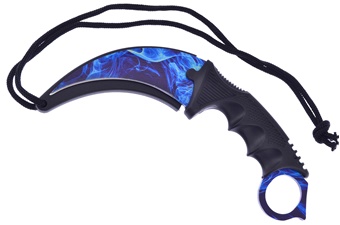 Karabit 3d Blue Sky w/Sheath