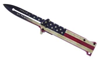 Aluminum Us Flag Elite Assisted Tactical