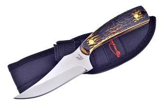 Imitation Stag Delrin Stainless Steel Skinner