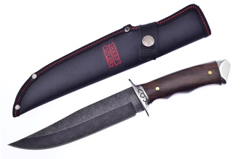 Show Sample Walnut Wood Stonewash Stainless Steel