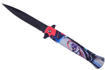 Show Sample 3d Joker Black Stainless Steel Milano`