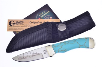 Hen + Rooster  Michael Prater Kingman Stainless Steel Kingman Turquoise