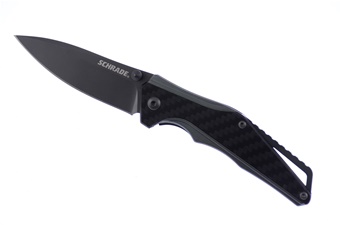 Black Carbon Fiber Schrade Tactical
