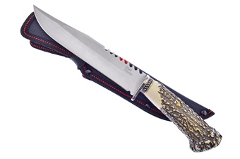 Stag Bone Resint Stainless Steel Hunter