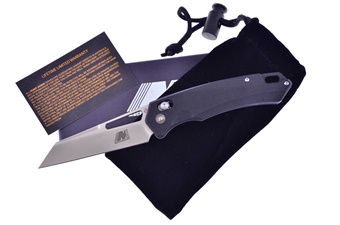 Black G10 D2steel Mack Axis Lock