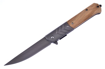 Elite Wood Sharpfin Folder
