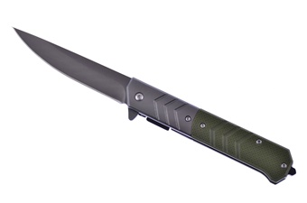 Show Sample Elite Green G10 Assisted Folder