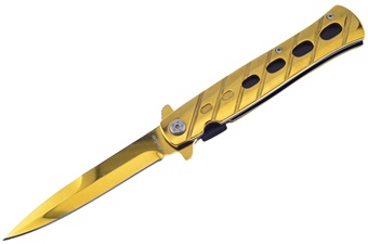 Gold Titanium Coated Assisted Tactical