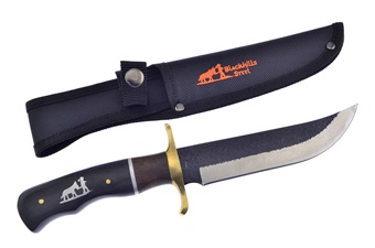 Black & Brown Wood Stainless Steel Hunter