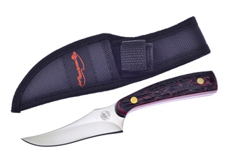 Show Sample Red Delrin Stainless Steel Skinner