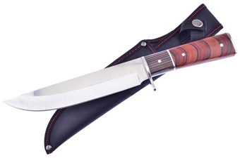 Show Sample Pakkawood w/Spacers Stainless Steel