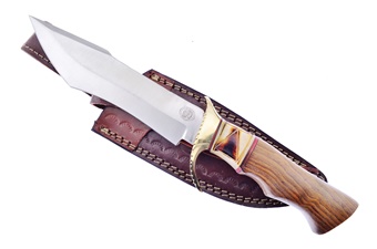 Pakkawood & Bone Stainless Steel Hunter