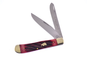 Dark Red Jig Bone Trapper