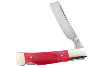 Red Smoothbone Lockback Razor