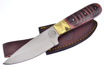 Show Sample Brown Bone Stainless Steel Skinner