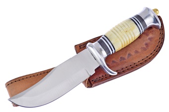 Show Sample White Bone Stainless Steel Skinner