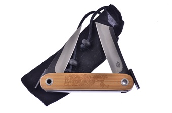 Higo Carbone Bamboo Knife