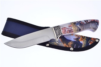 Deer Print Abs Stainless Steel Hunter
