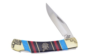 Native American Lock Back