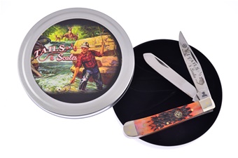 Tails & Scales Orange Bone Trapper