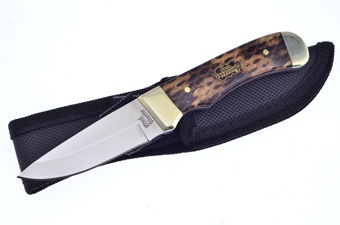 Gen Cobra Skin 440 Stainless Steel Coon Hunter