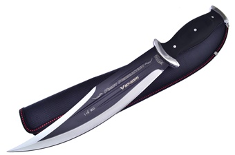 Show Sample Black Pakkawood Venom Bowie (1pc)