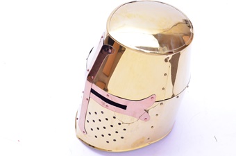 Golden Gladiator Helmet (1pc)