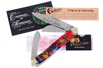 Michael Prater Mandarin Duck Stockman (1p