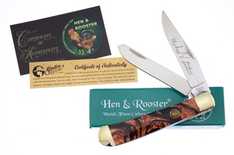 Michael Prater Black & Tan Trapper (1pc