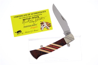 Painted Pony Case Obsidian Peach Axe (1pc)