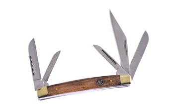 Show Sample Crowing Rooster Kentucky Five Blade (1pc)