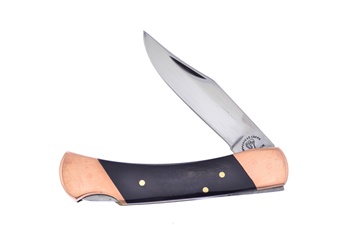 3.75" Buffalo Horn Lockback